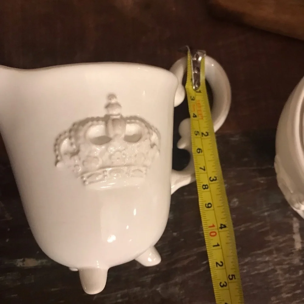 ▪️Shabby Chic Creamer & Sugar Bowl
